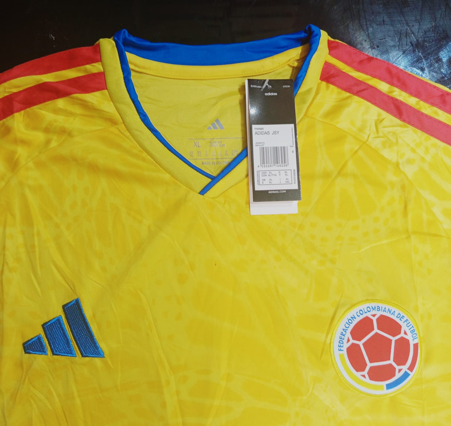 CAMISA SELECCION COLOMBIA MUNDIAL 2026