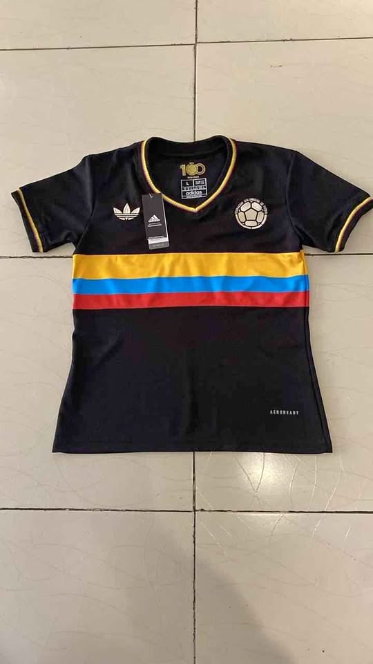 Camiseta Colombia Edición Especial 100 Años Negra