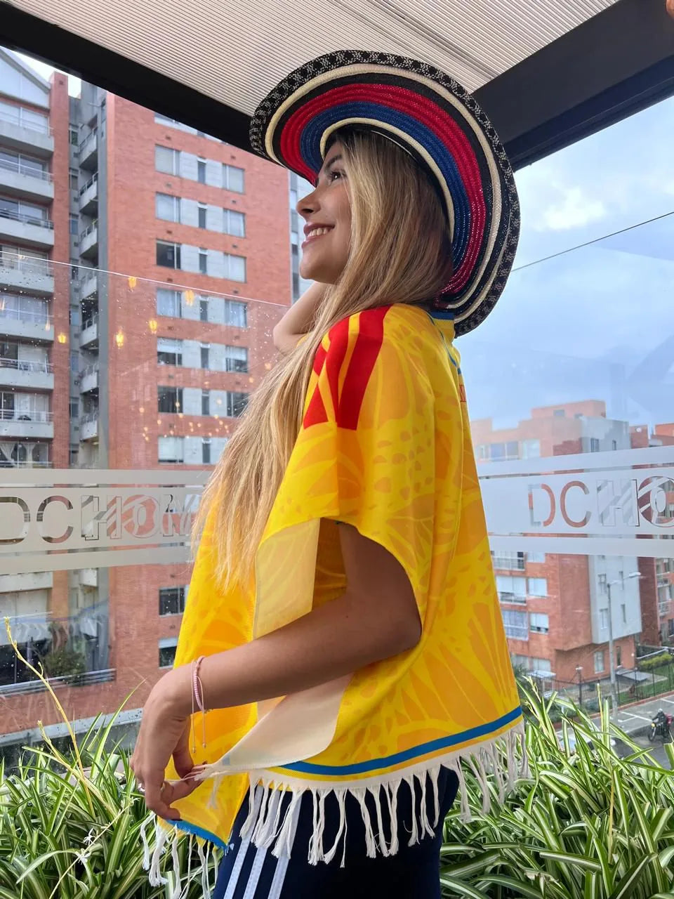 PONCHO SELECCION COLOMBIA